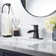 Single-hole Single-handle Bathroom Faucet With Drain Assembly