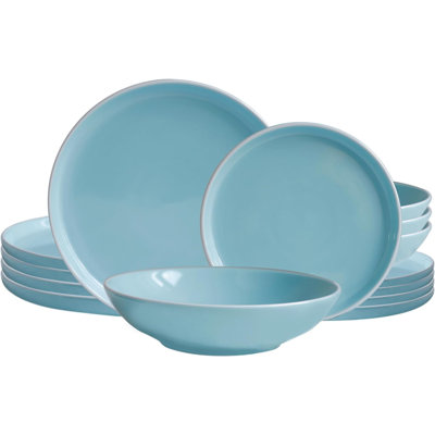 Nerea Piece Stoneware Dinnerware Set - Service for 4