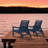 Set Of 2 Adjustable HDPE All Weather Outdoor Adirondack Chair-1070711735