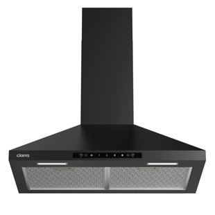 CIARRA 30 inch Smart Wall Mount Range Hood with Wave Gesture Control, 650 CFM Powerful Ventilation, Touch Controls & LED Lighting