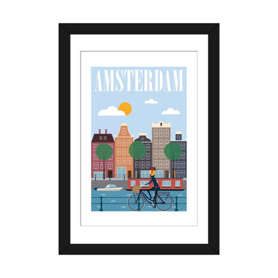 « amsterdam », impression sur toile