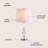 Parkville Crystal Table Lamp