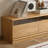 All solid wood storage TV cabinet-107653541