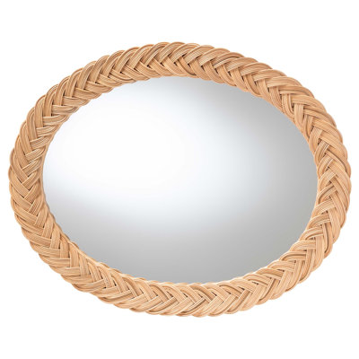 Natural Rattan Wall Mirror