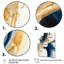 Bleu et or tourbillon abstrait I - abstrait spirales murales-346733623-346733627