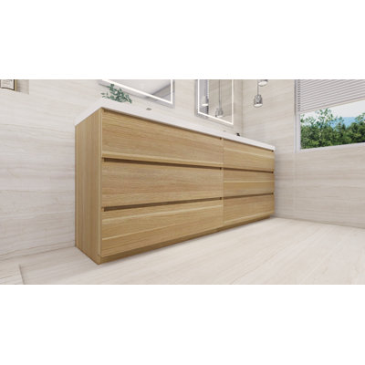 Ensemble de meuble-lavabo double 84 po Ferrari