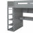 Loft Bed with Desk-2100043037-2100043036