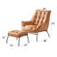 Chaise d'appoint rembourrée avec repose-pieds-1612424103