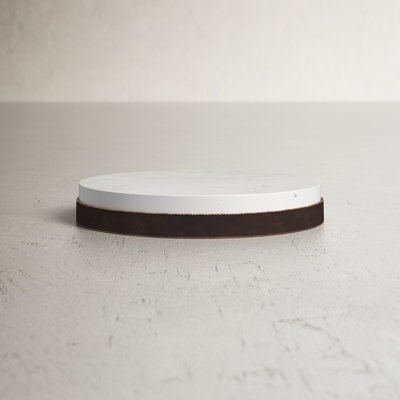 Birch Lane™ Iron and Marble Cheese Board