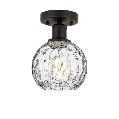 Plafonnier semi-encastré 1 lumière Cindi