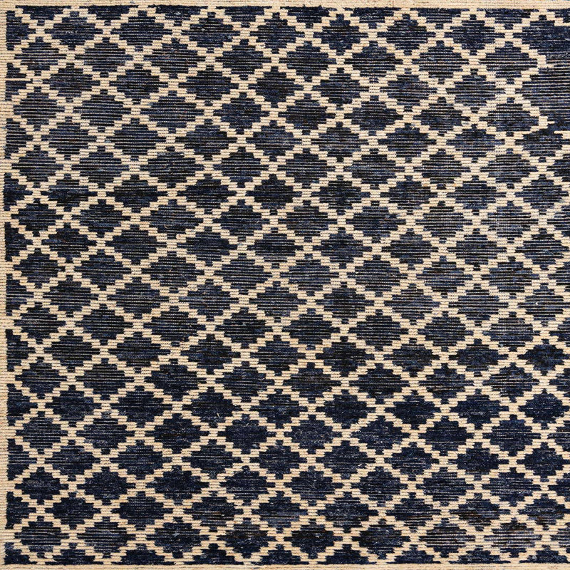 Abstract Indoor Rug, Square 5'