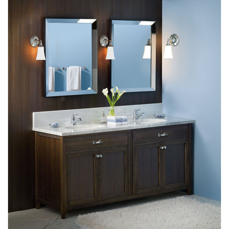 Rothbury 1-Light Bath Sconce, Chrome
