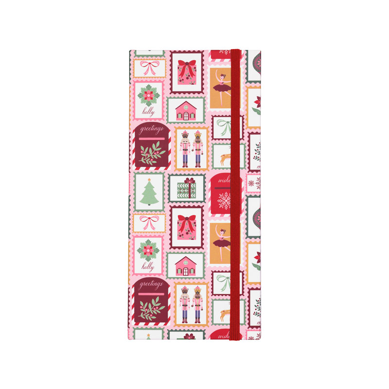 List Pad Folio, Holiday Stamps