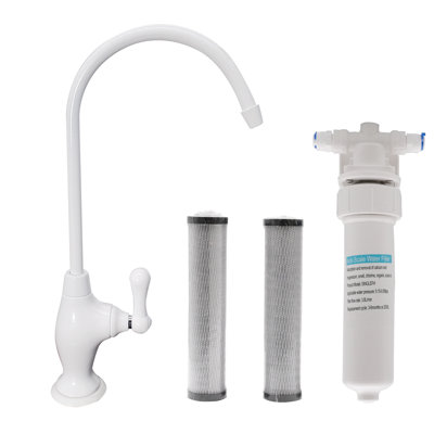 Westbrass Kitchen Faucet Side Spray and with Soap Dispenser