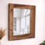 Miroir mural en bois massif Beames