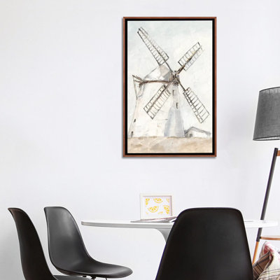 «European Windmill II» par Ethan Harper - reproduction d'art