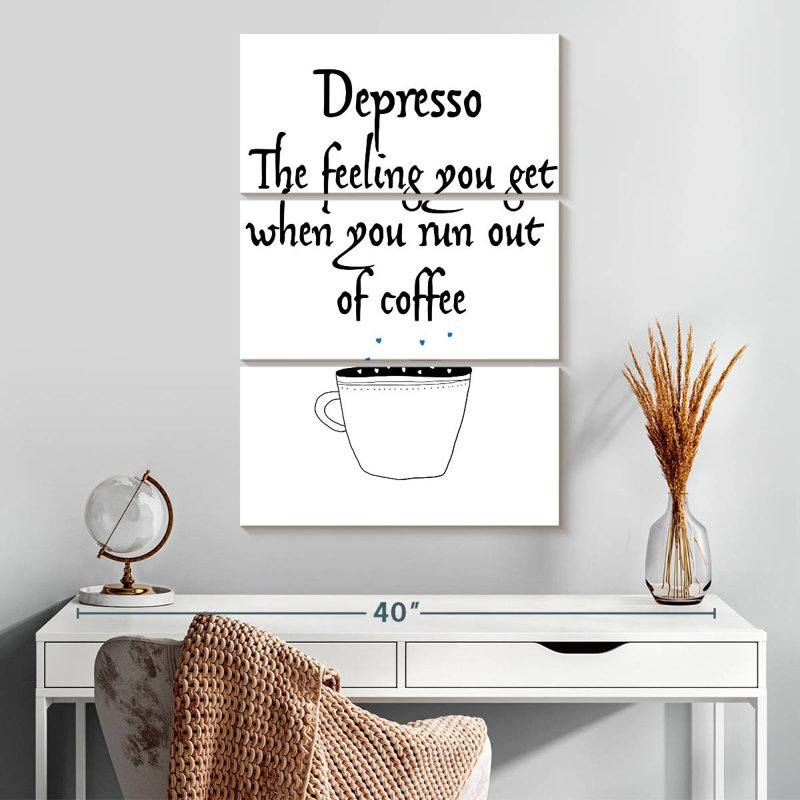 Tergel Depresso, 32" H x 20" W
