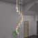 Natya 12 - Light Crystal Dimmable LED Teardrop Chandelier