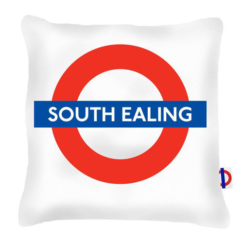 South Ealing Tube Station London Transport Cushion