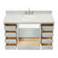 Ensemble de meuble-lavabo simple 61 po Abshire-93359270