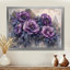 Lavande, pivoines sur le versant rocheux I - pivoines, art mural-855053446-855053450