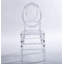 Chaise de mariage, chaise de salle à manger, ensemble de 4, siège en plastique