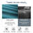6" Outdoor Cushions For Patio Furniture, 22X24x6 Thick Seat Cushion Set Of 3, Fade Resistant Couch Chair Replacement Cushions High Density Deep Wicker Chair Cushion W/Removable Cover-143804790