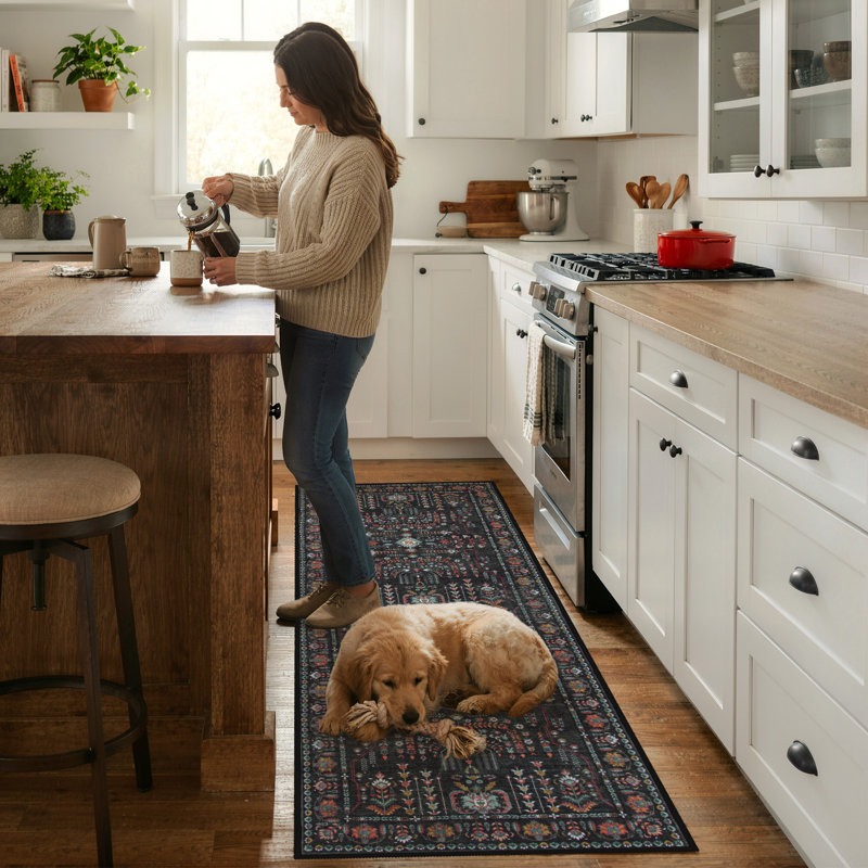 Tapis de salon Kaldi, Tapis de couloir 2 pi x 6 pi