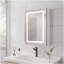 Wall Mounted LED Bathroom Mirror Cabinet With Anti-Fog, Dimmable,3000K~6000K Lights