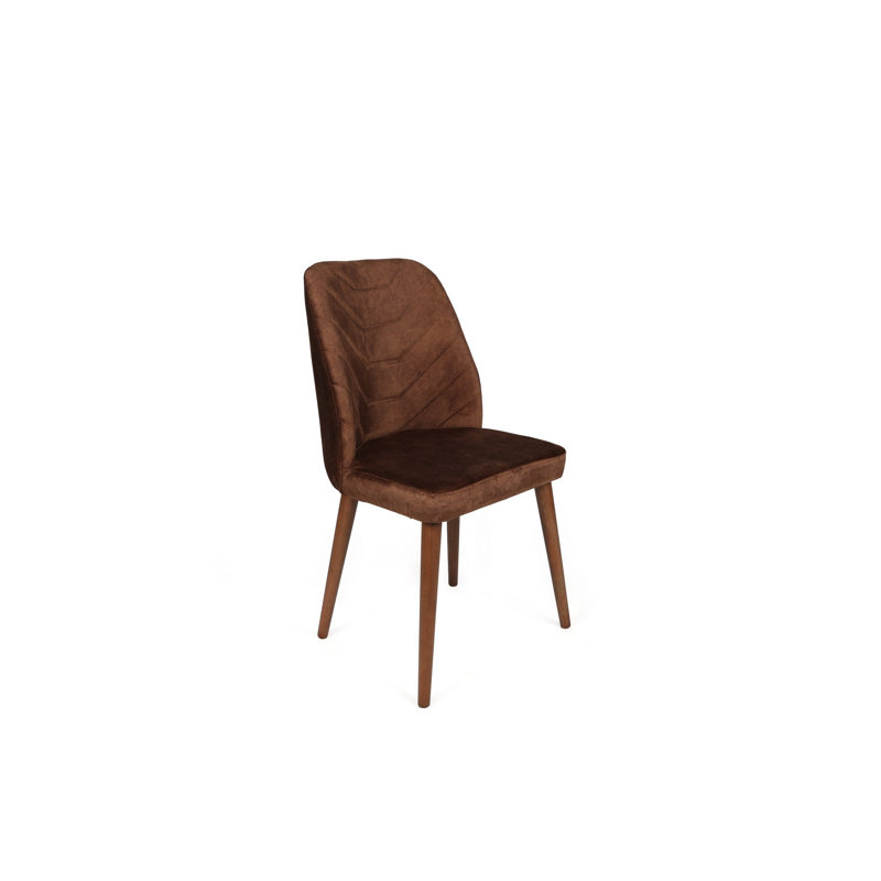 Ensemble de chaises (2 pièces), Brun, Noyer
