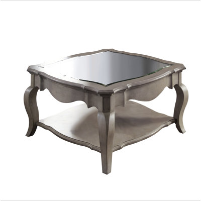 Chelmsford Antique Taupe Finish Coffee Table