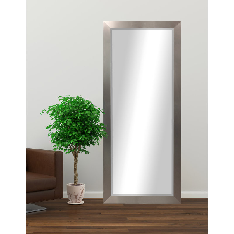 Miroir pleine grandeur Henslee, Argent, H 71 po x l 30,5 po