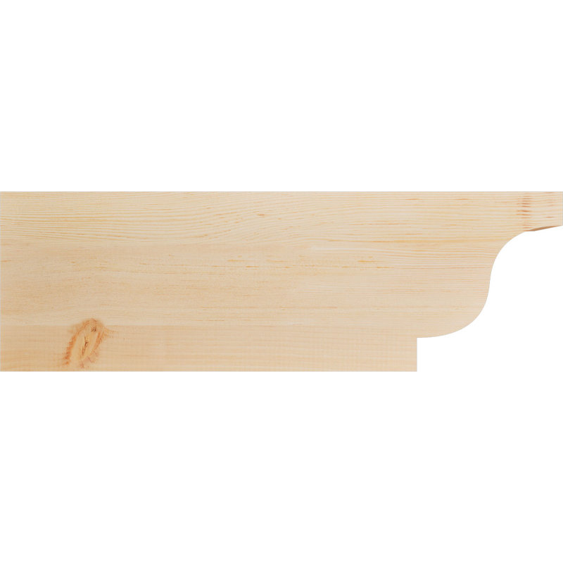 Queue de chevron lisse Newport, Sapin de Douglas, H 12 po x l 36 po x P 3,5 po