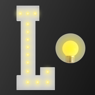 Enseigne lumineuse DEL sans adhésif avec fixation autoagrippante - Décoration murale réutilisable pour la maison, le mariage, les affaires, pas de ruban adhésif, ni de colle