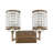 Belisle Steel Armed Sconce-458335942