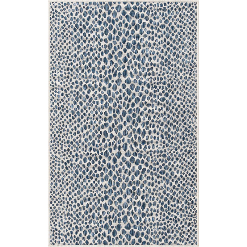 Animal Print Indoor / Outdoor Area Rug, Rectangle 91 x 152cm