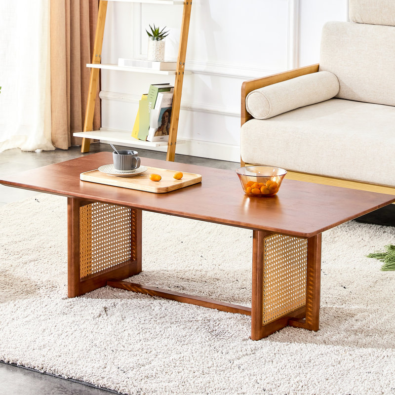 Table basse en bois massif Abba