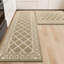 Tapis de cuisine lavable antidérapant Betio (ensemble de 2)-545839975