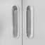 Armoire de rangement en métal 71 po avec roulettes - Armoire de rangement robuste pour outils