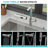 33" Drop-In Kitchen Sink With Pull-Out Faucet And Soap Dispenser - 33 X 22 X 10 Inch Single Bowl 16 Gauge Stainless Steel Topmount Kitchen Sink Basin-123833775