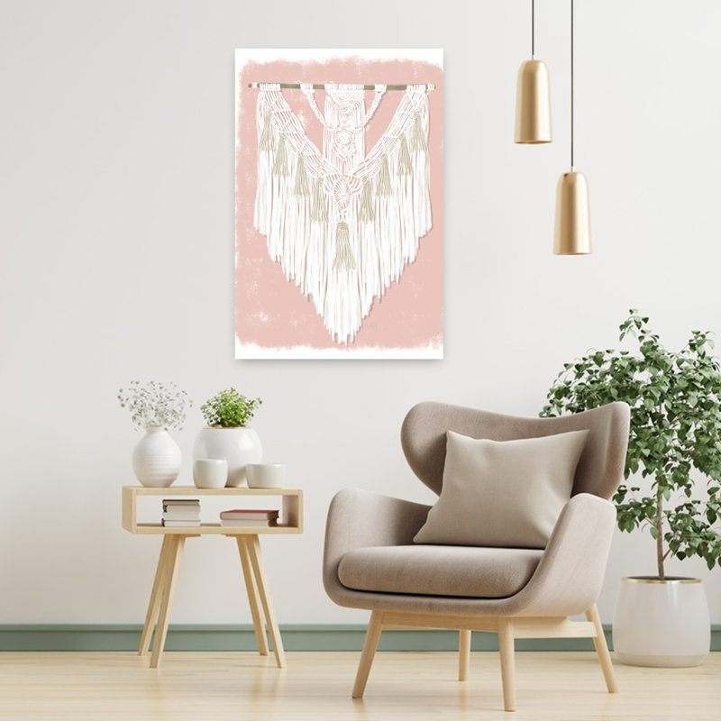 Boho, art mural rétro I, H 36 po x l 24 po