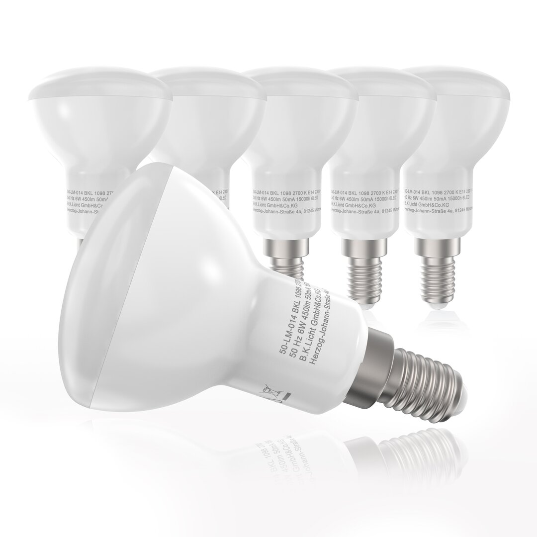 LED Leuchtmittel - E14 Energiesparlampe - 5W 450lm 2.700K  - ClearAmbient