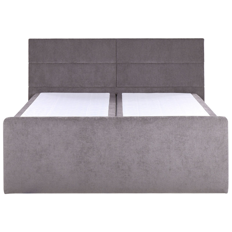 ARISTOCRAT Upholstered Divan Bed with Mattress, Super King (6')