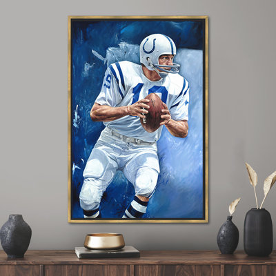 «American Football», art mural sur toile «Motif idéal»