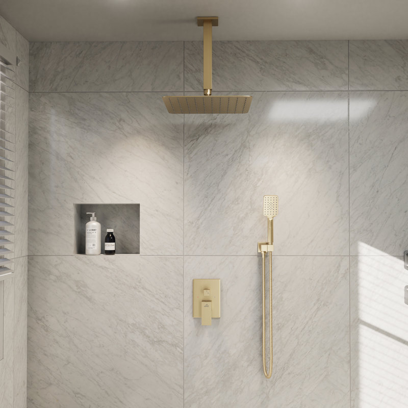 Robinet de douche à haute pression avec valve brute