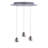 Atherton 3 - Light LED Cluster Pendant-1392105498