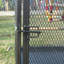 Cage de transport de 23 pouces en fer forgé à gros filet avec poignée Perchoir en bois, balançoire suspendue et garde-graines pour perroquets Conures Lovebird Cockatiel Parakeets - noir