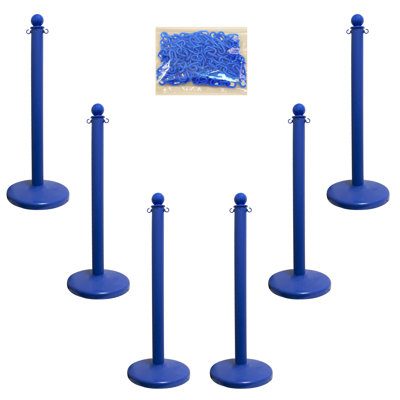 Ensemble de 6 poteaux de chandelier