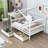 Velida Twin Daybed with Two Drawers-909876147-909805378