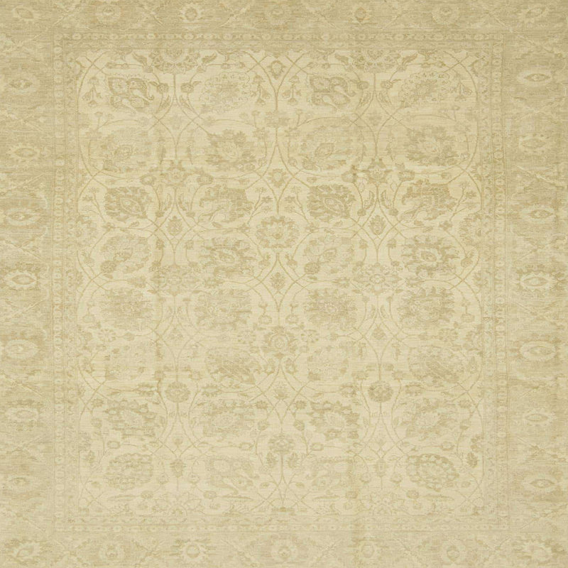 Tapis décoratif multicolore à motif abstrait, Carré 8 pi